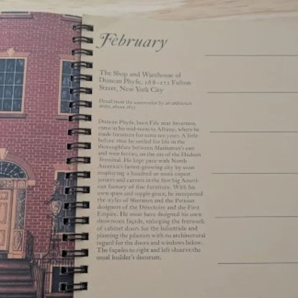 Vintage 1975 Metropolitan Museum of Art Calendar.
